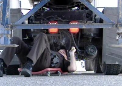an image of Warwick commercial truck suspension repair.